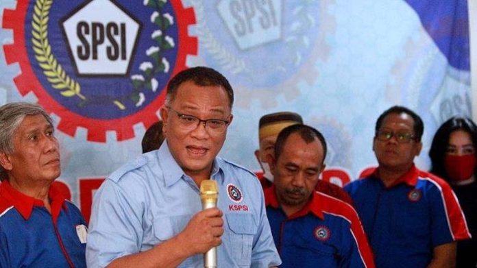 Ketua Umum KSPSI Jumhur Hidayat